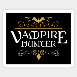 Vampire Hunter Character Class Tabletop RPG Gaming Sticker